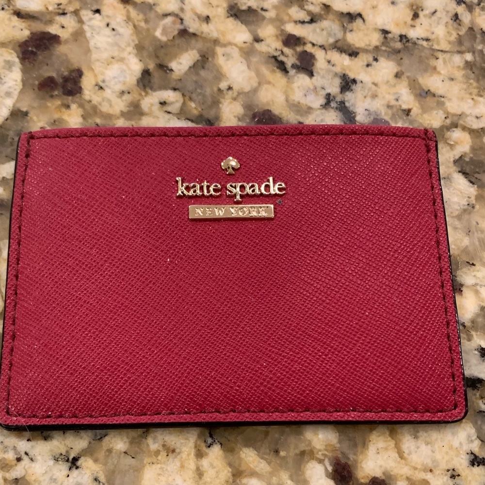 Late spade credit card holder
